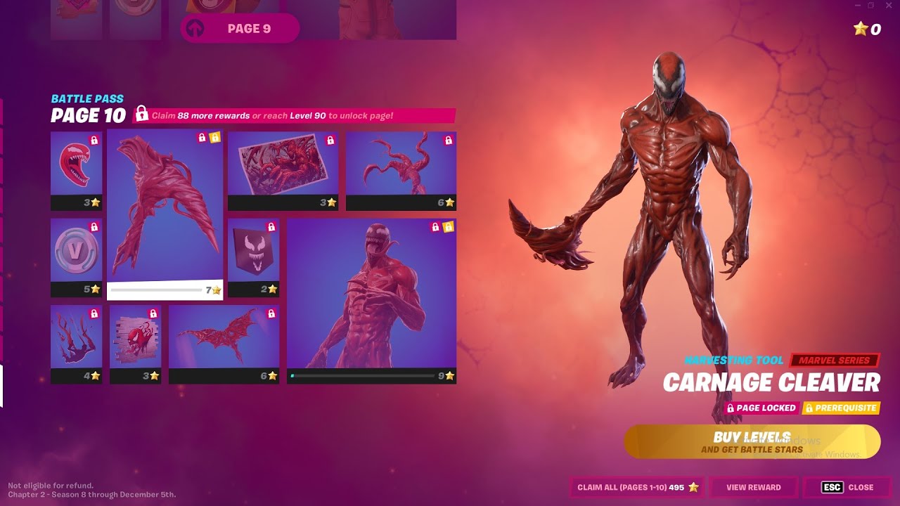 Chapter 2 SEASON 8 BATTLE PASS Fortnite
