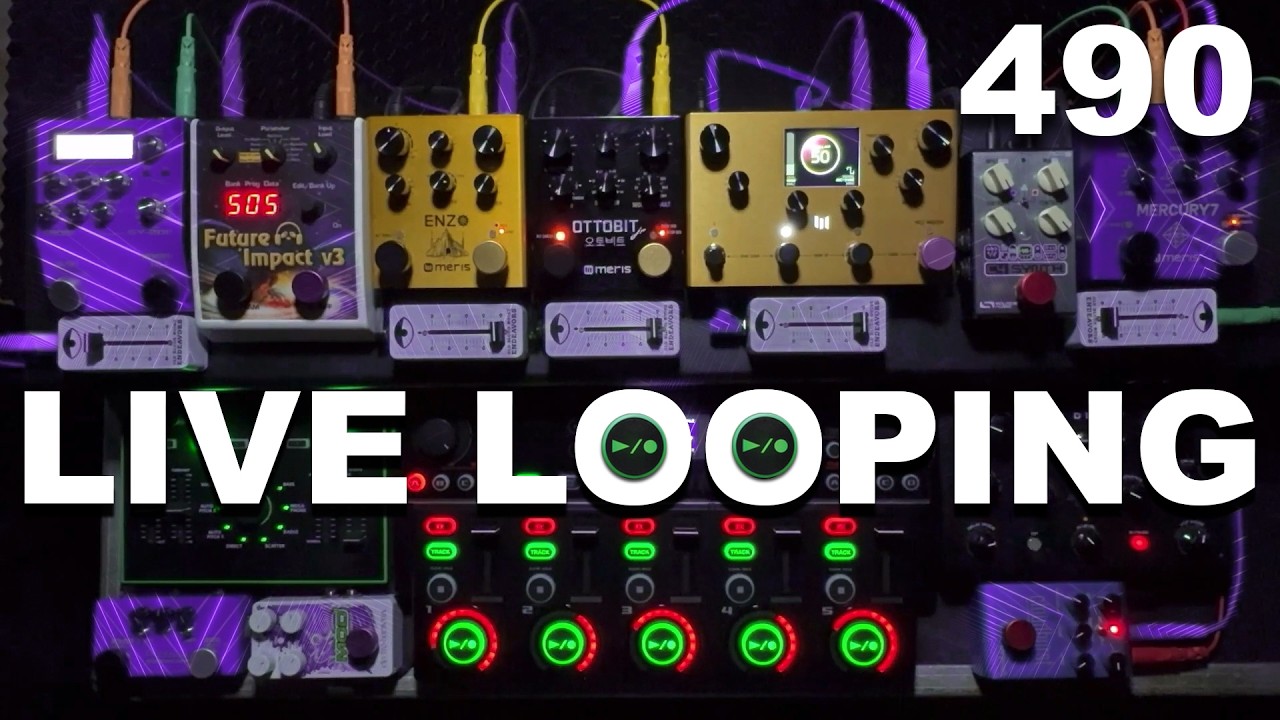 (((LIVE LOOPING))) Human Voice x Guitar Pedals ÷ BOSS RC-505 ►/ o