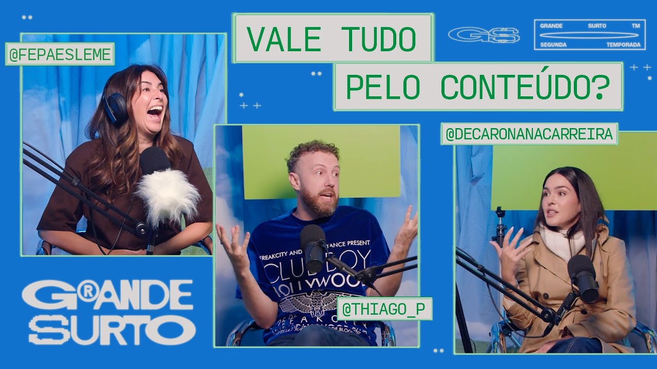Vale tudo pelo conte&uacute;do? Com Thiago Pasqualotto e Thais Roque