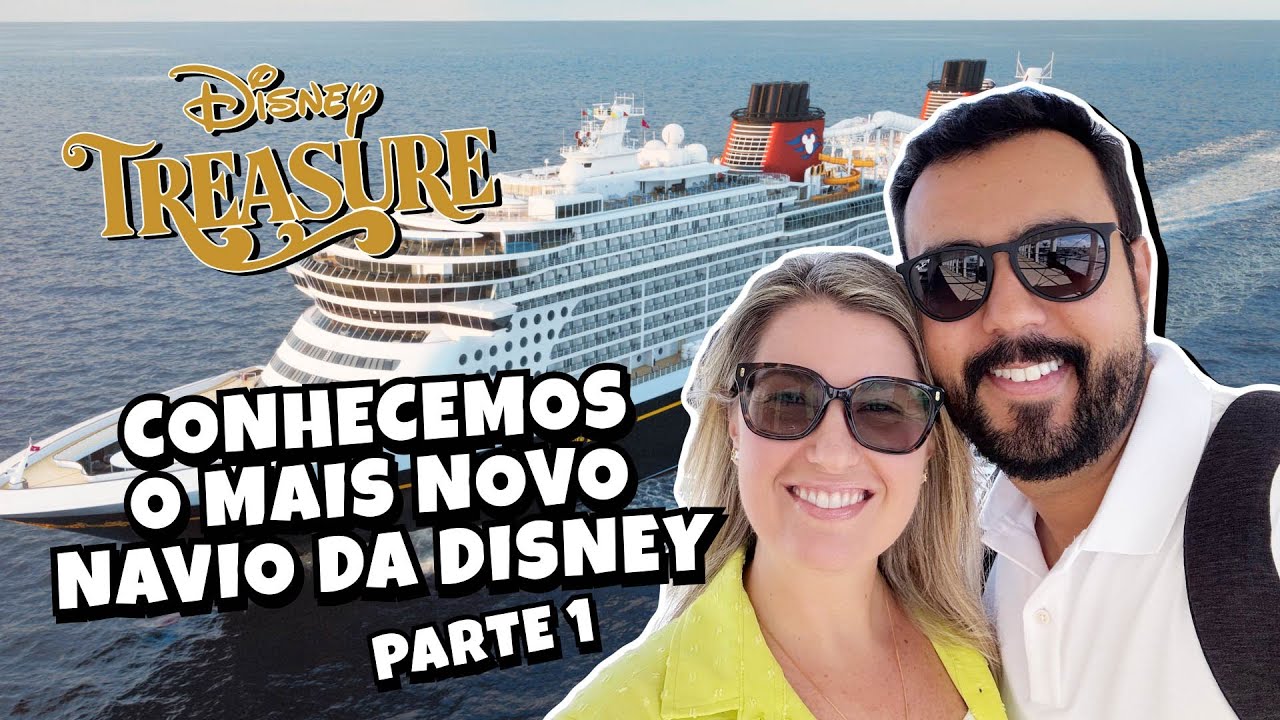 DISNEY TREASURE NO CARIBE E BAHAMAS - PARTE 1 - NOVO NAVIO DA DISNEY