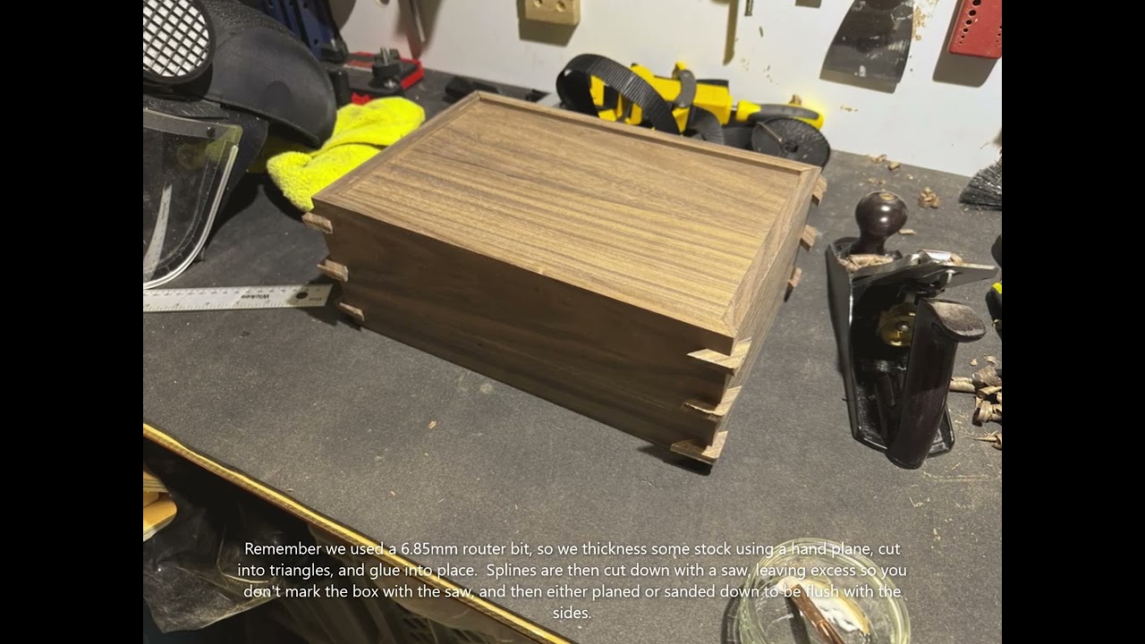 Jewellery Box made from American Walnut