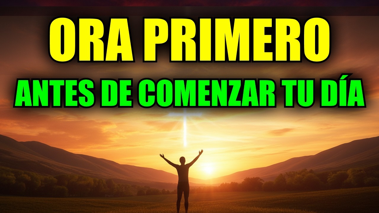 ORACIÓN DE LA MAÑANA antes de Comenzar el DÍA 🙏  Poderosa Oración de la Mañana de Gratitud