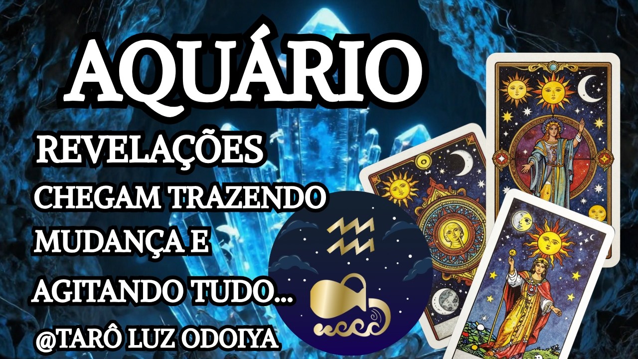 AQU&Aacute;RIO♒ALGO QUE VOC&Ecirc; DESEJA COME&Ccedil;A A SE MANIFESTAR...CHEGA TRAZENDO MUDAN&Ccedil;A E AGITANDO TUDO&hellip;