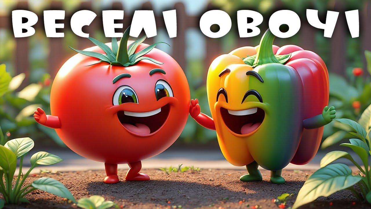 Весёлые овощи 🥕🥬 Почему полезно есть овощи? | Весёлая песенка мультфильм для детей