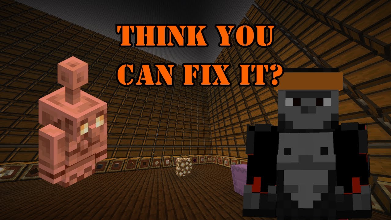 So about those copper Golems | Minecraft