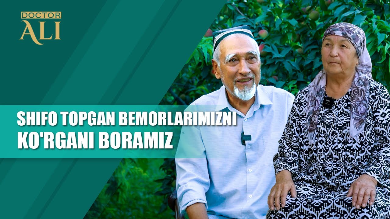 Shifo topgan bemorlarimizni koʻrgani boramiz