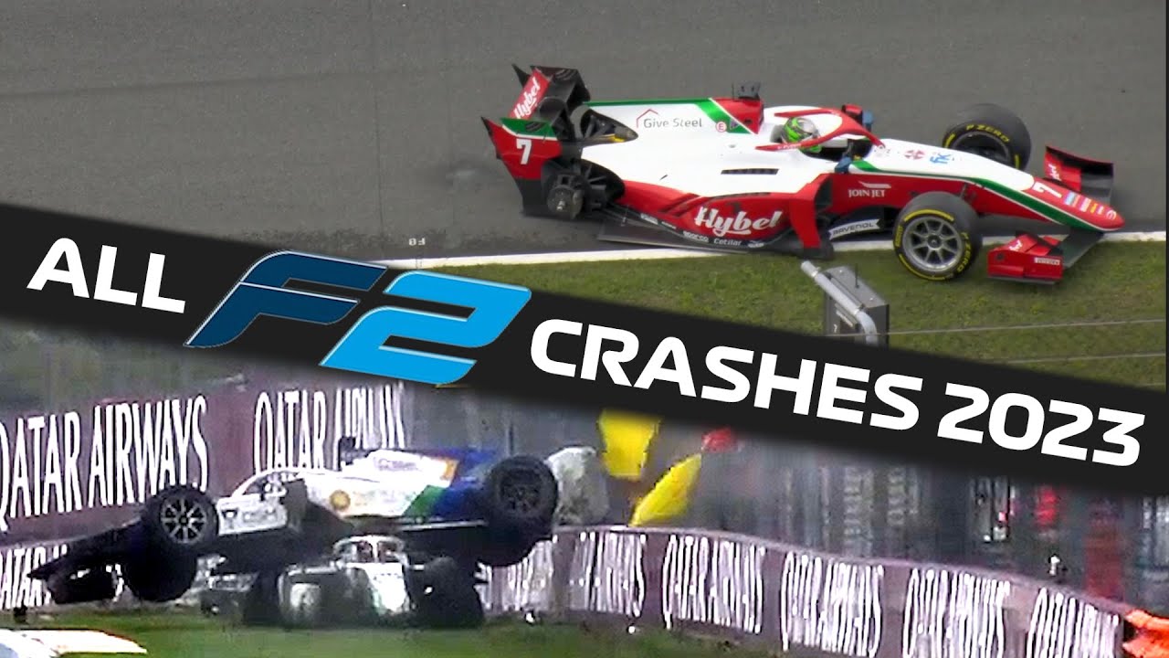 All f2 crashes of 2023