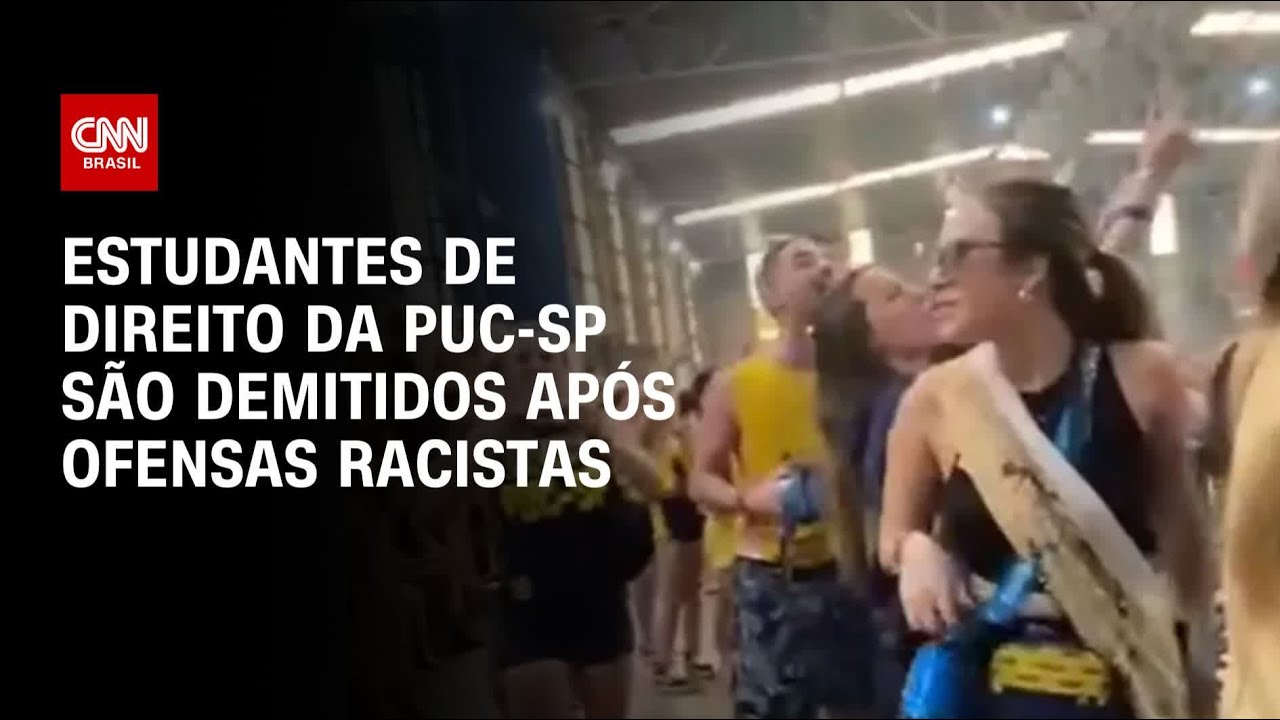 Estudantes de direito da PUC-SP são demitidos após ofensas racistas | CNN 360°
