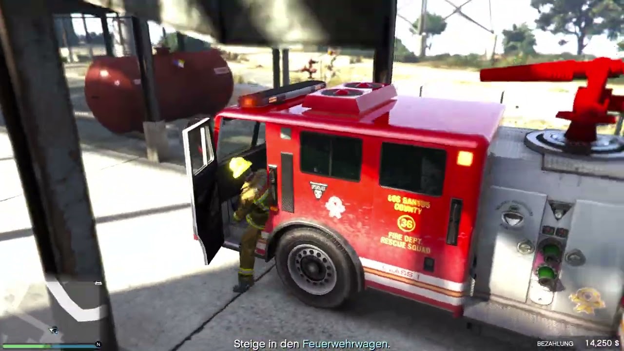 GTA V Online ( Feuerwehr Mission )