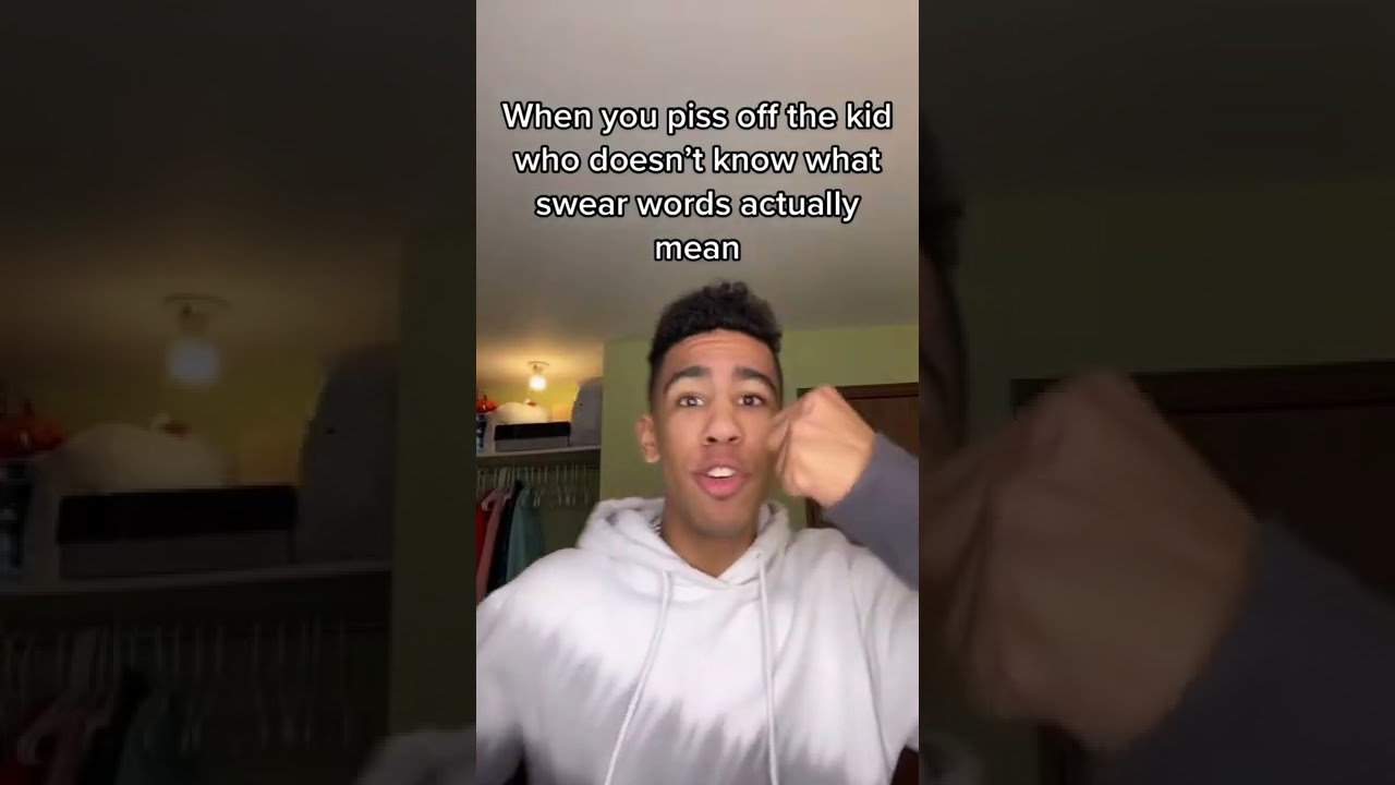 The kid who doesn&rsquo;t know what swear words actually mean