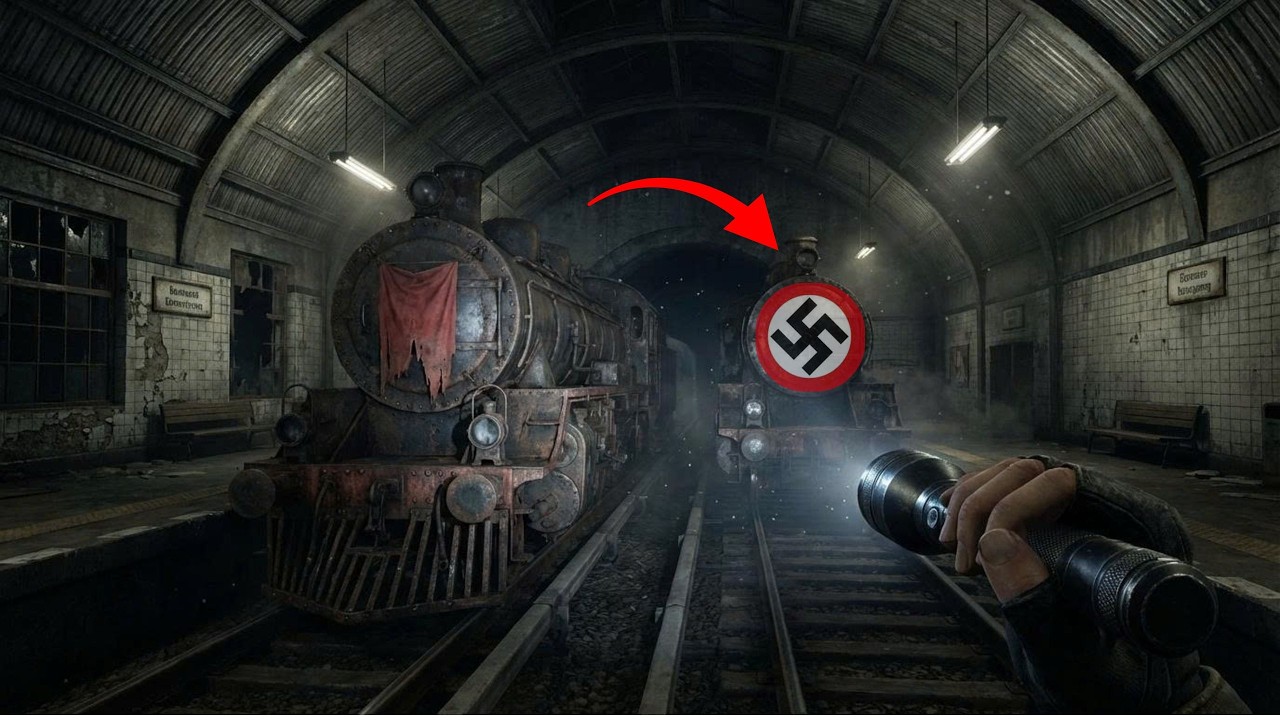 Historischer Fund Ein versteckter Nazi Bahnhof taucht wieder auf | #schatzsuche