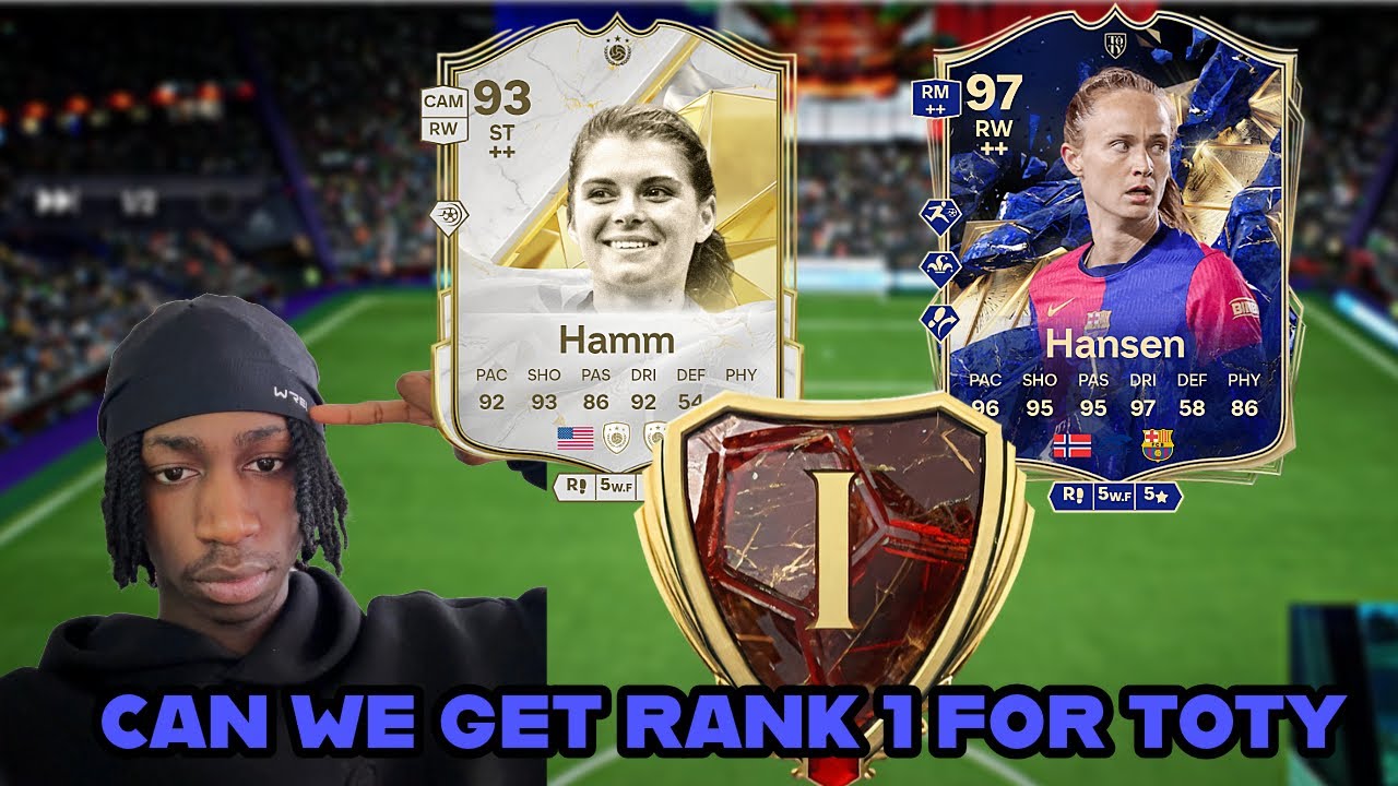 CAN WE GET RANK 1 WITH OUR PACKED TOTY HANSEN ( EAFC 25 ULTIMATE TEAM GAMEPLAY)