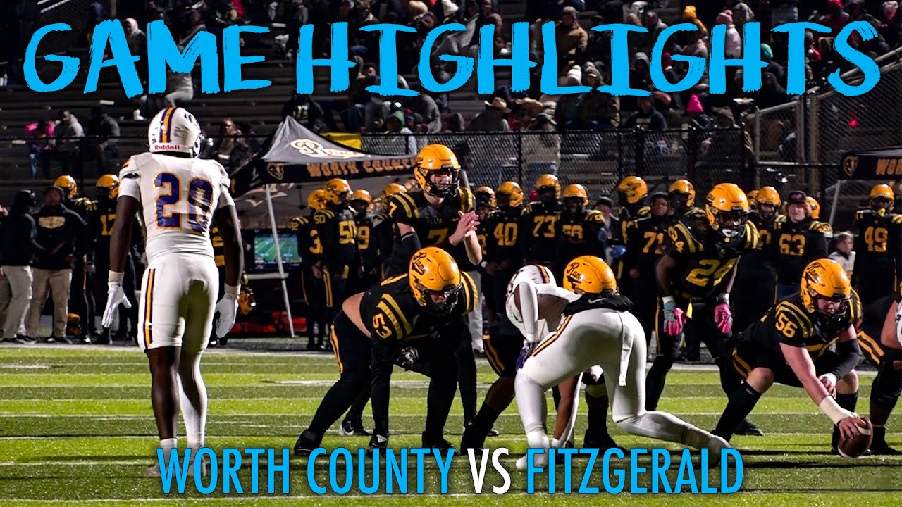 Worth County Rams vs Fitzgerald Purple Hurricane - 2024 Playoff Showdown!