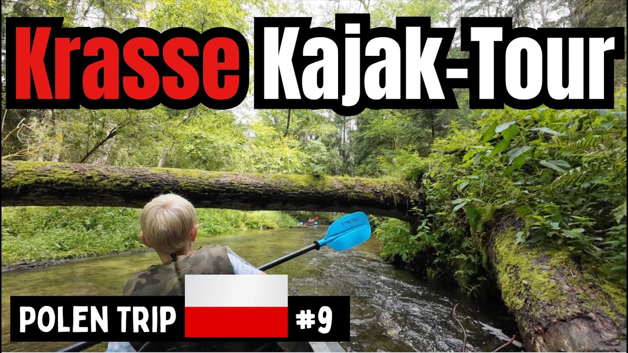 Campsite Pod Sosnami, Nowa Kaletka am Lake Gim | 3 Stunden Kajak-Tour 🇵🇱