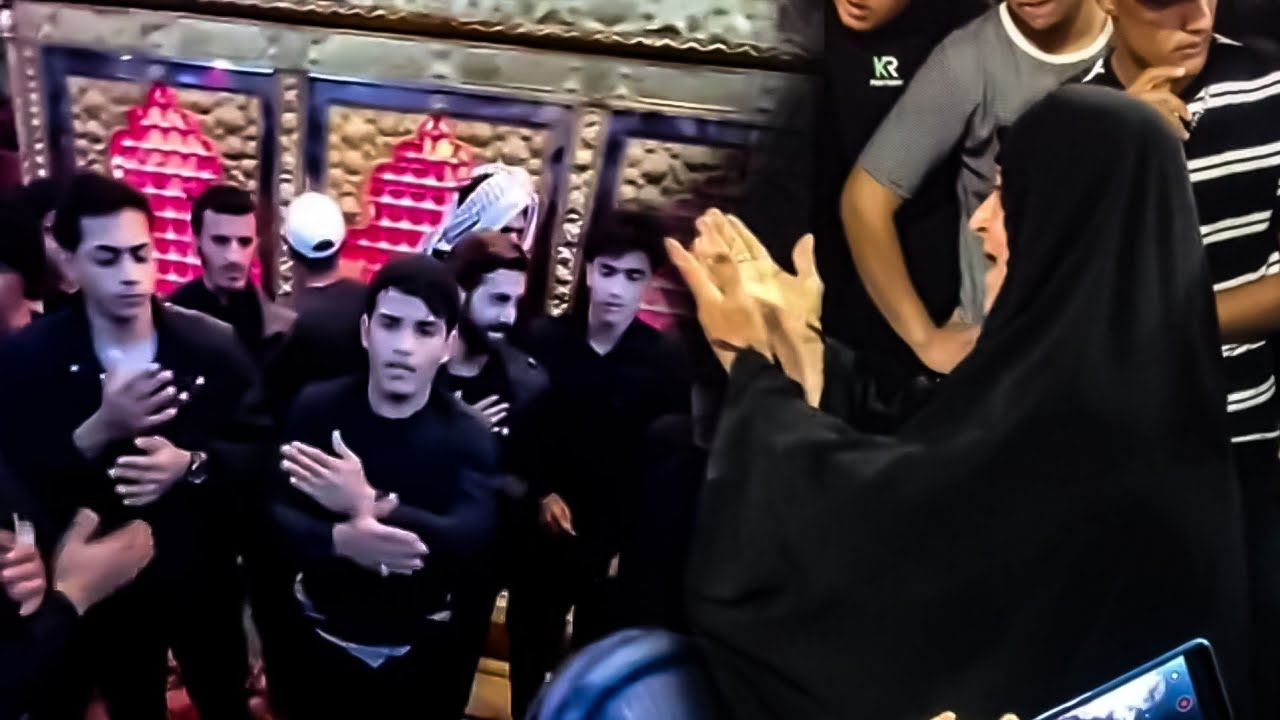 كارثه شباب لطم ملايه بالمرقد خلونا نواسي زينب ردت من الشام احو احو