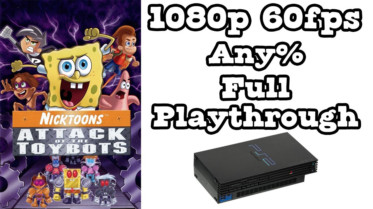 NickToons Attack of the ToyBots Full Playthrough 1080p 60fps