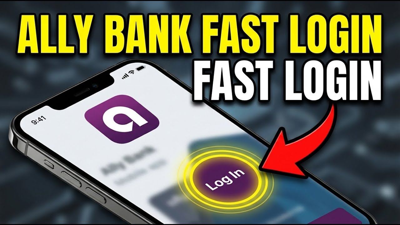 How to login to Ally bank app on iPhone - Fast Access