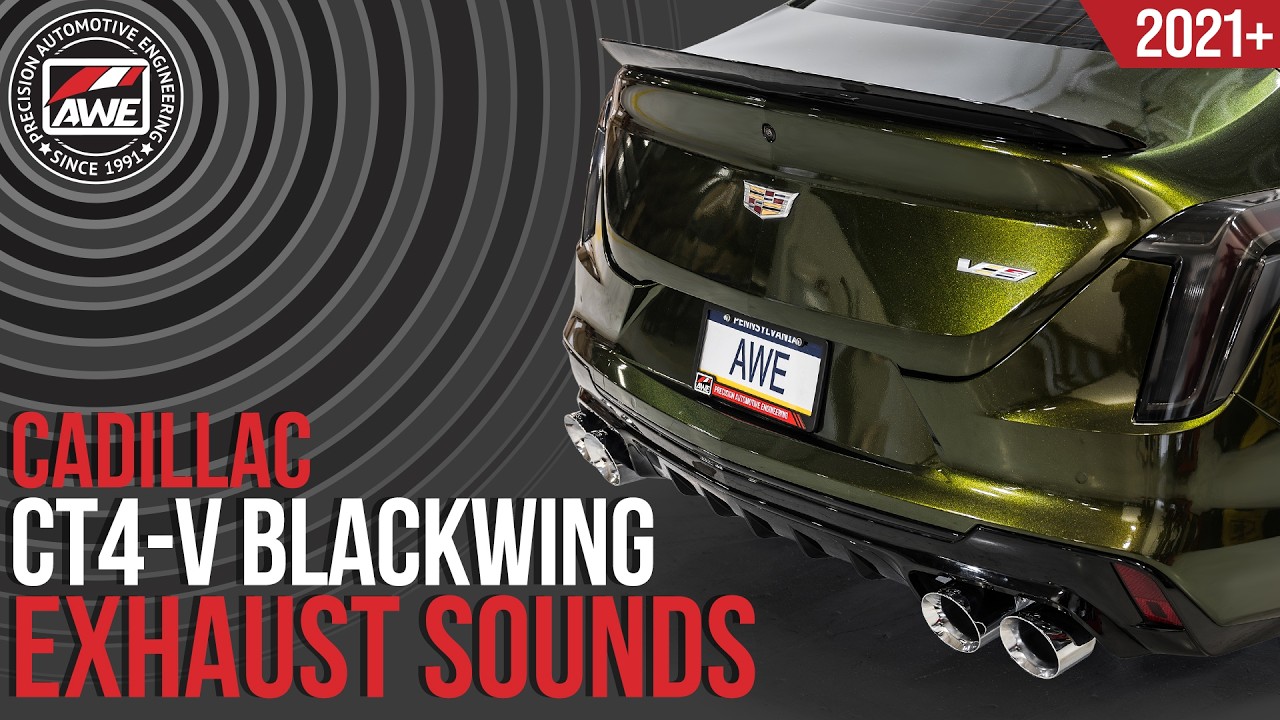 2021+ Cadillac CT4-V Blackwing Exhaust : AWE SwitchPath™ Catback