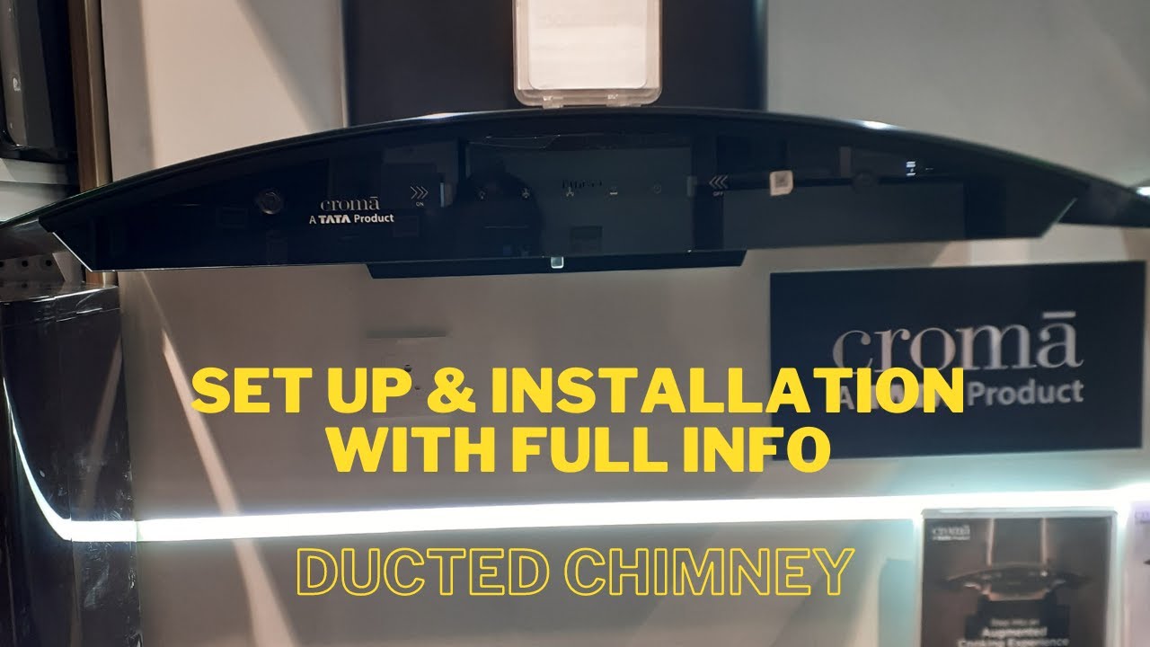 Tata Brand Ducted Chimney Kitchen में Installation कैसे करें | Full info | Enjoy Beautiful Life