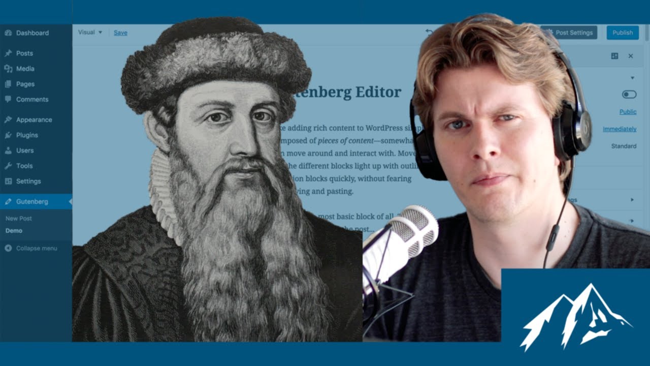 The new WordPress WYSIWYG Editor - Gutenberg