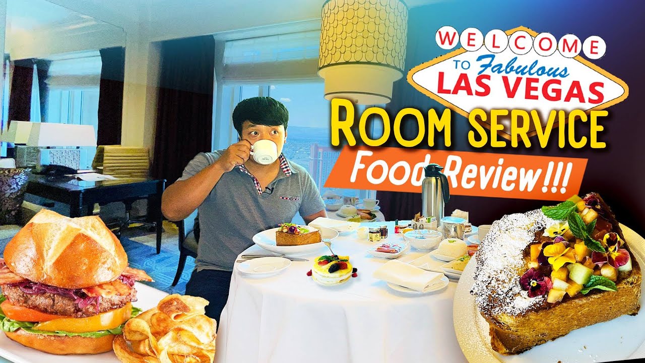Las Vegas ROOM SERVICE Food Review! Living on VENETIAN HOTEL ROOM SERVICE Food for 24 Hours!