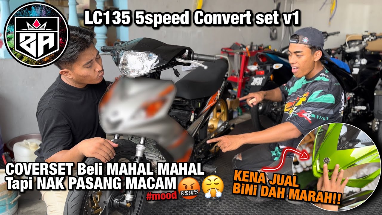 LC135 5speed Convert V1 | COVERSET Ori Exciter Tapi RASA NAK MARAH JE! 🔥