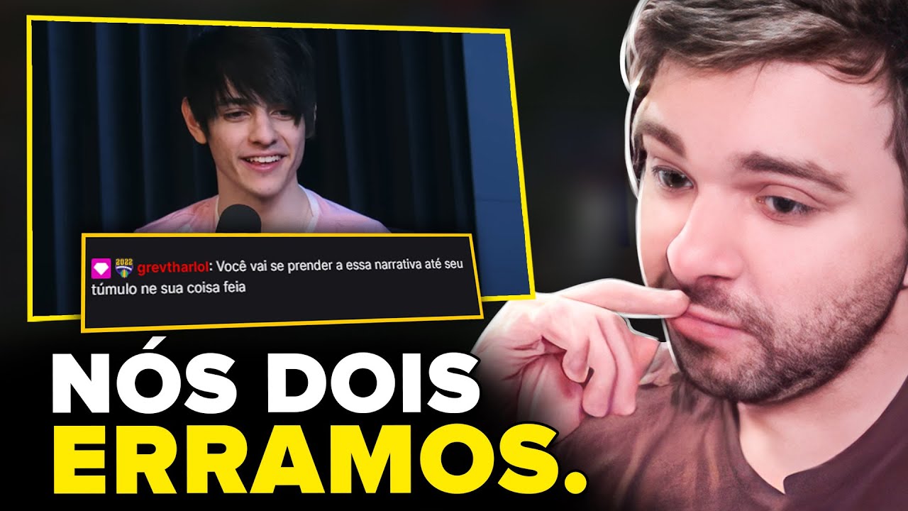 AEGIS FALA SOBRE TER JOGADO COM o TITAN e SOBRE TRETA COM o MINERVA!!