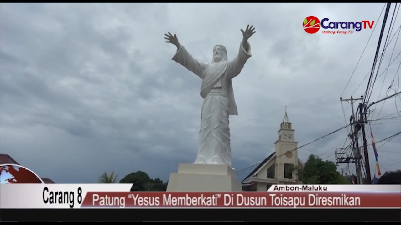 Patung “Yesus Memberkati” Di Dusun Toisapu Diresmikan