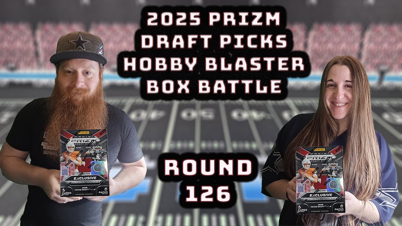 2025 Prizm Draft Picks Football HOBBY Blaster Box Battle! Round 126!