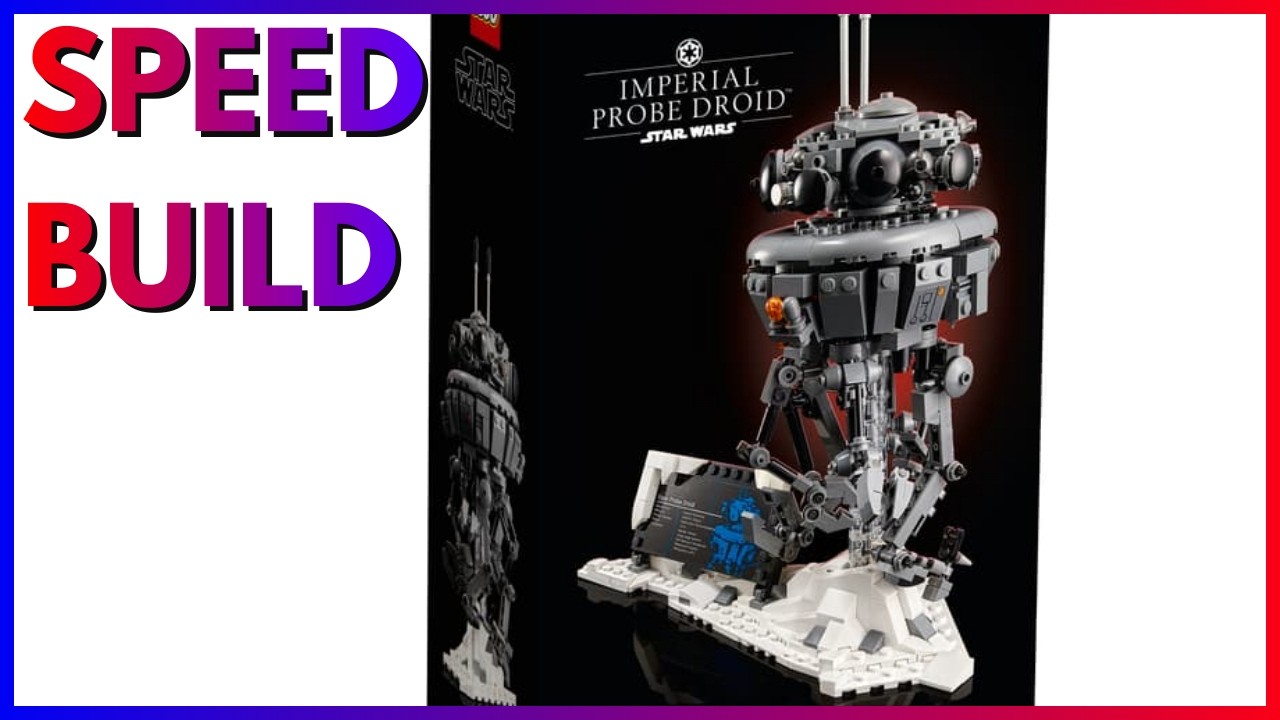 Lego 75306 Imperial Probe Droid Speed Build