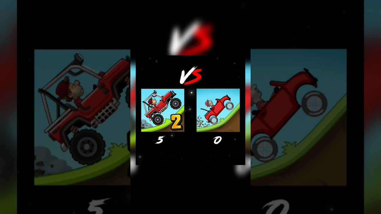Hill Climb Racing 1 VS Hill Climb Racing 2
