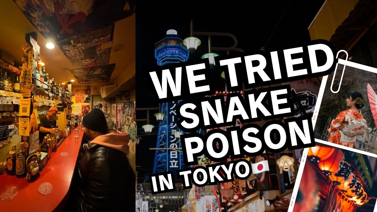 S02 EP04 Tokyo Nightlife EXPOSED🇯🇵| Shinjuku Godzilla,Shibuya Shopping & Snake Poison in Golden Gai🐍