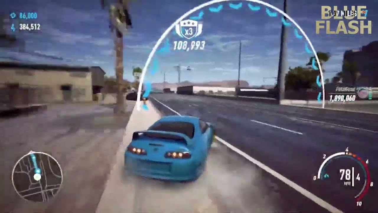 NFS Payback - Drifting The Block - Toyota Supra