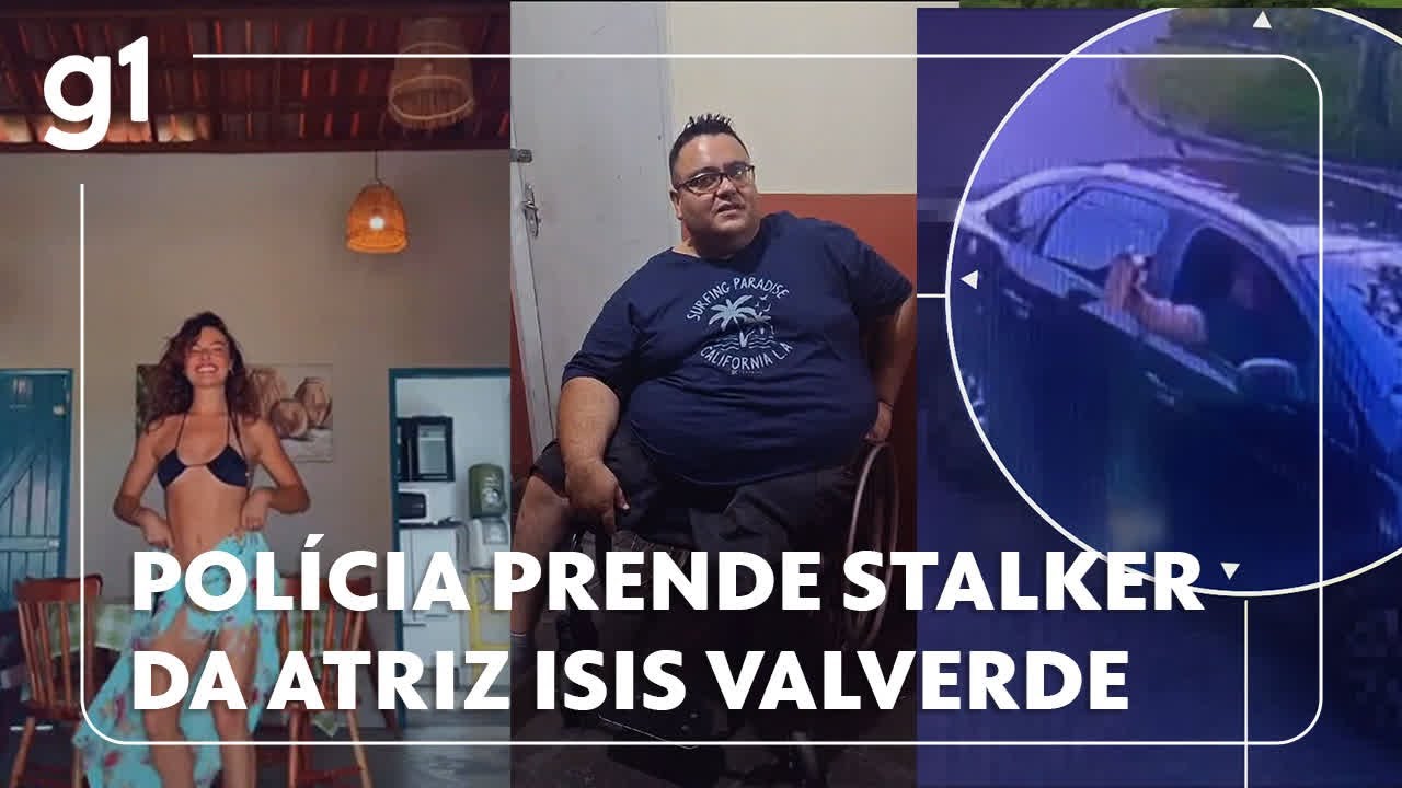 Polícia do RJ prende stalker da atriz Isis Valverde