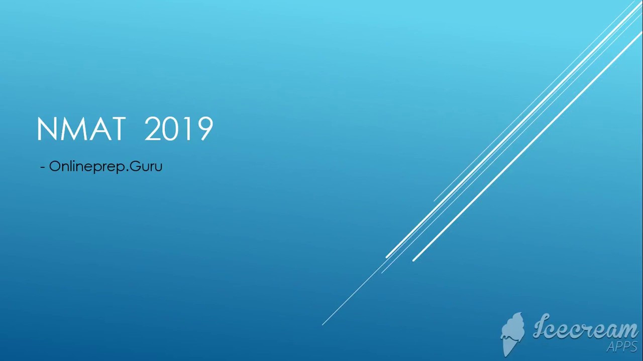 NMAT 2019