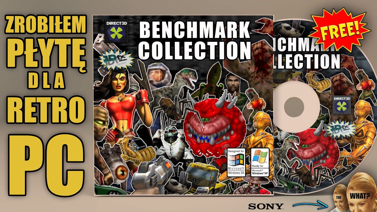 Benchmark Collection &ndash; stworzyłem własną płytę dla Retro PC!