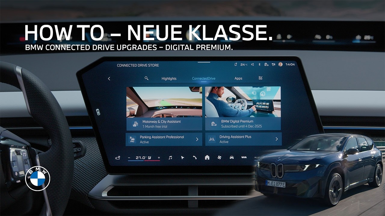 How-To: обновления BMW ConnectedDrive и Digital Premium в операционной системе BMW X.