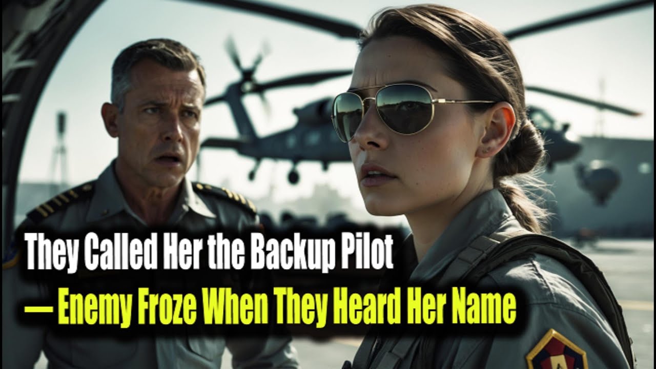 They Called Her the Backup Pilot — Then the Enemy Froze When They Heard Her Name