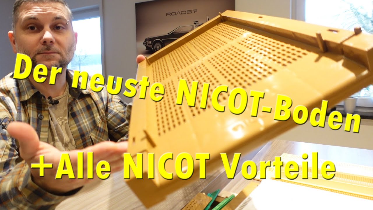 NICOT Ableger-Boden Dadant 6 Waben