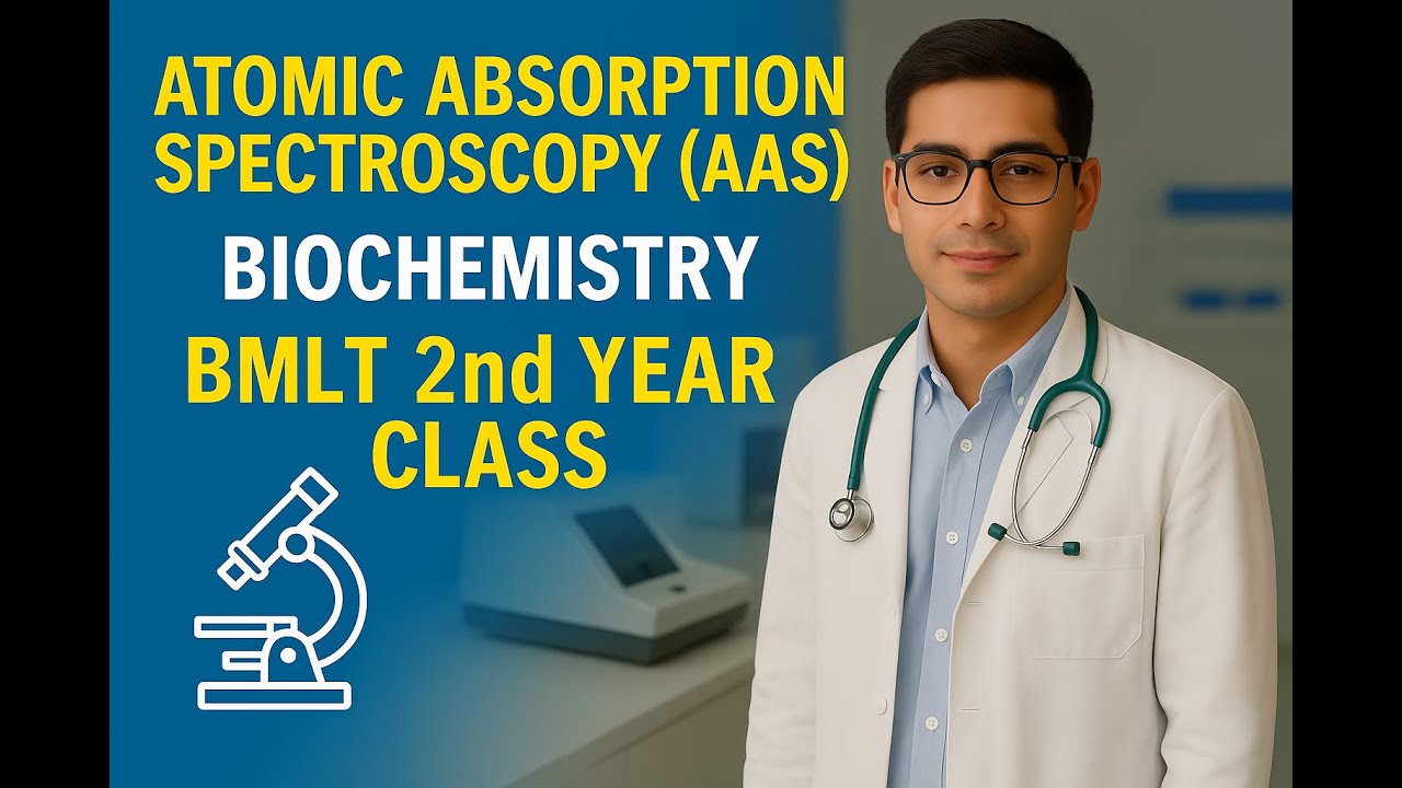 Atomic Absorption Spectroscopy (AAS) | Topic 4 Biochemistry | BMLT 2nd Year Class