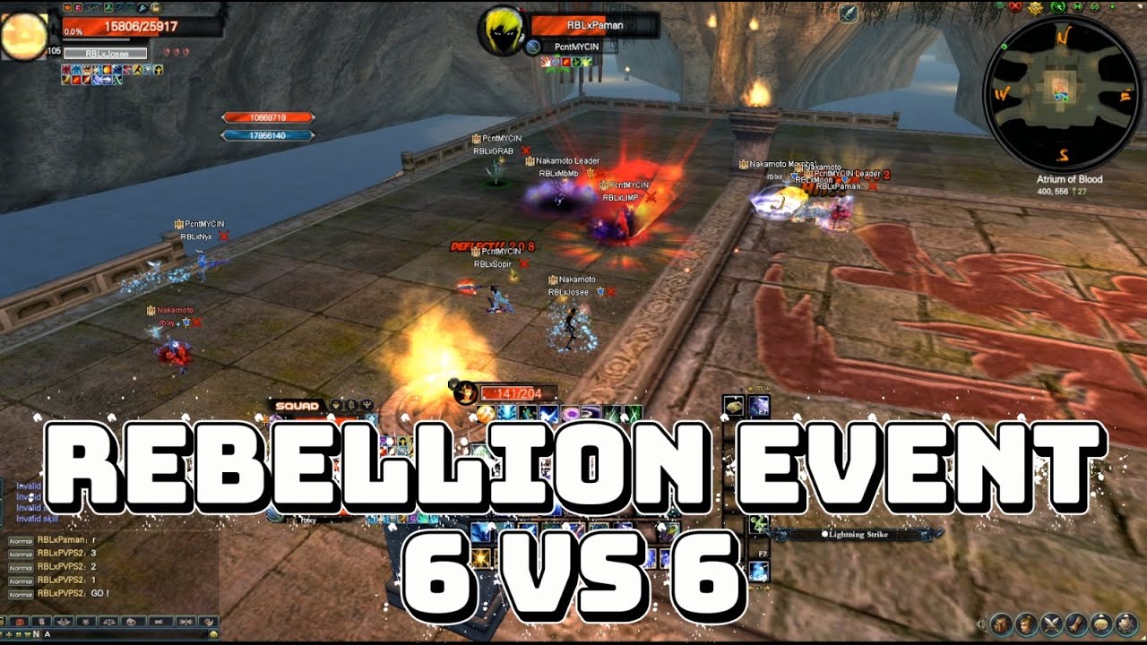 nostapw - 6 vs 6 REBELLION team Nakamoto