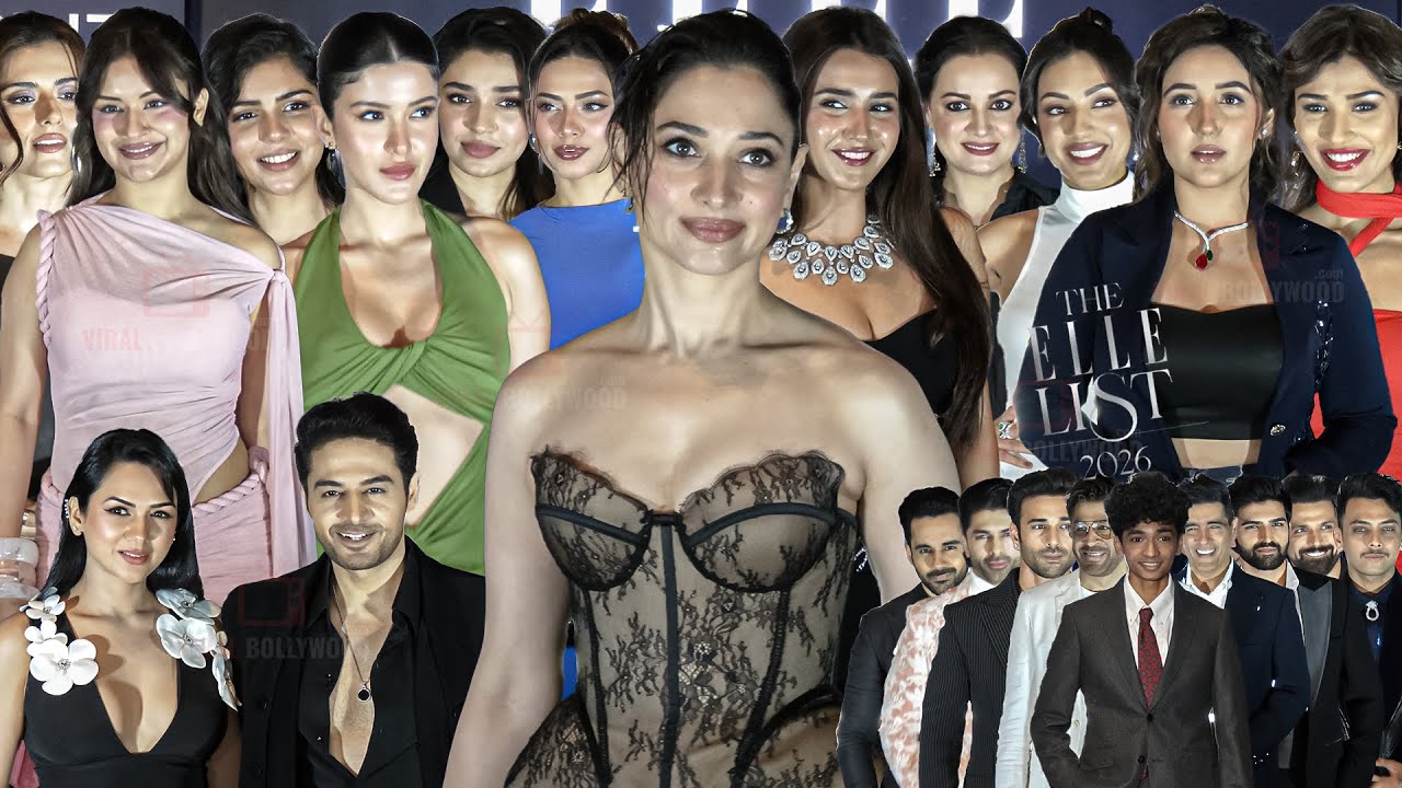 UNCUT - Elle List 2026 | Tamannaah Bhatia, Avneet Kaur, Shanaya, Krithi Shetty, Kalyani And more