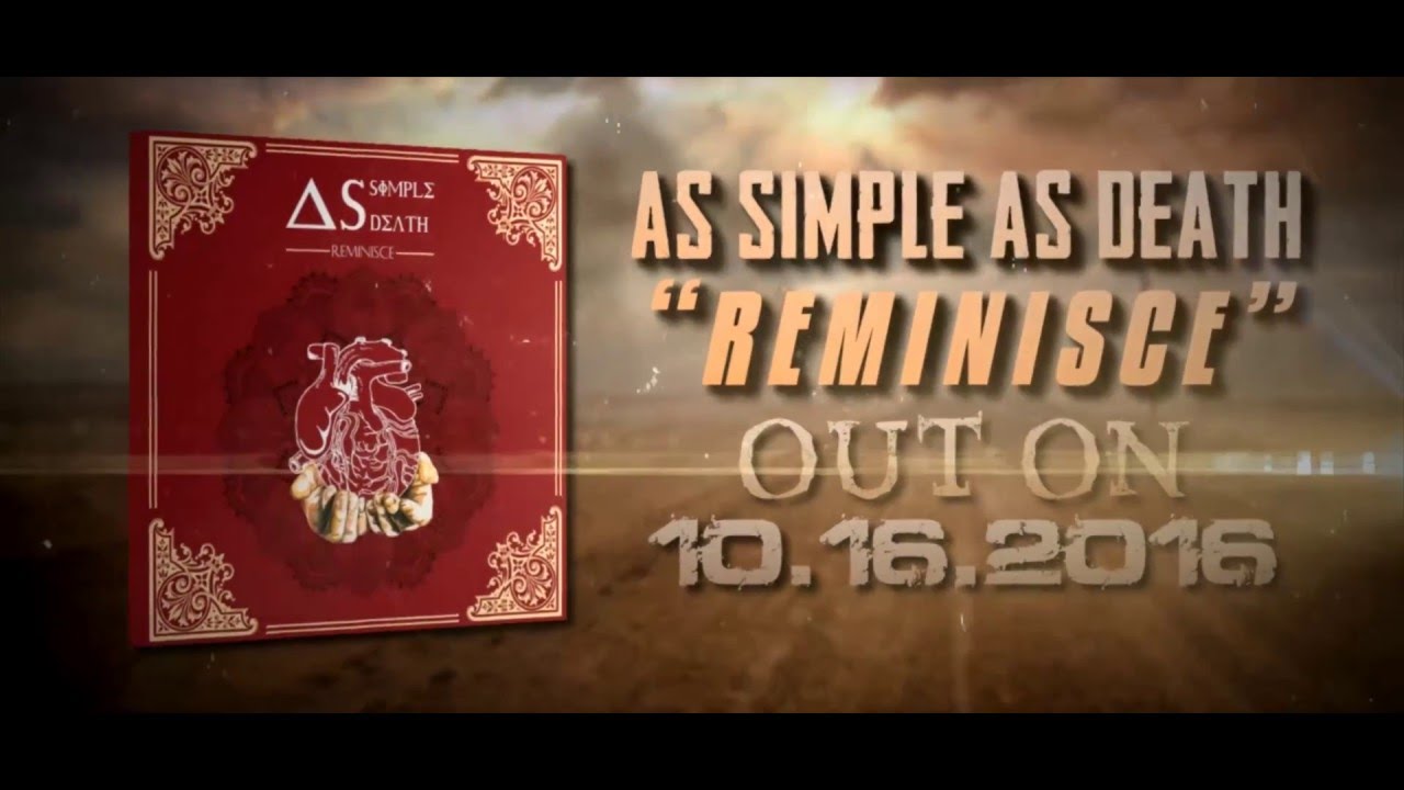 As Simple As Death - Resurrection (Official Lyric Video)