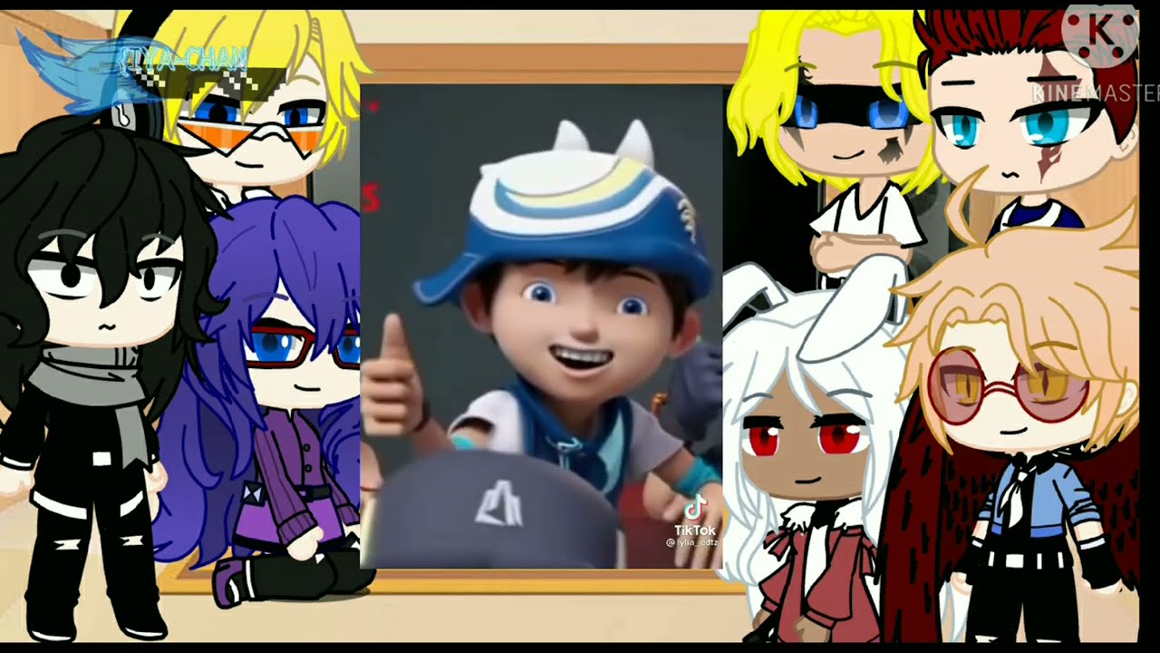 pro heroes react to boboiboy and kak ros||part 3||indo/inggris||