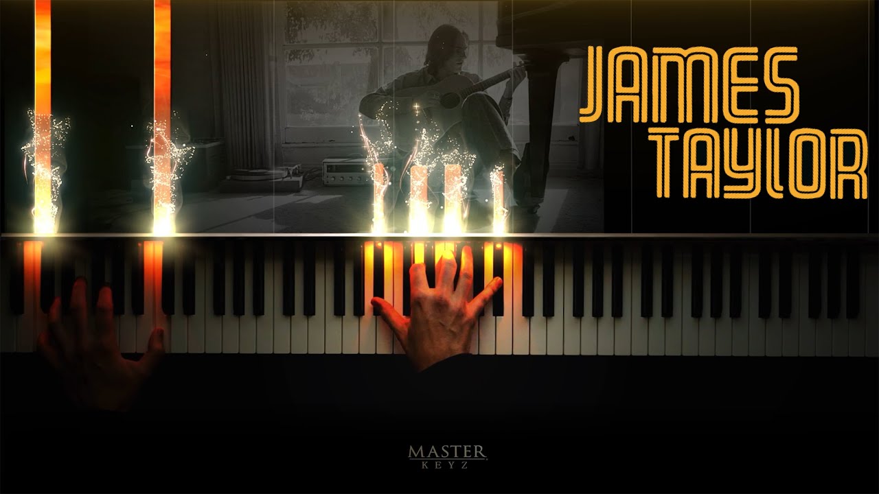 James Taylor - Carolina in My Mind  (Original Piano Arrangement) 1968