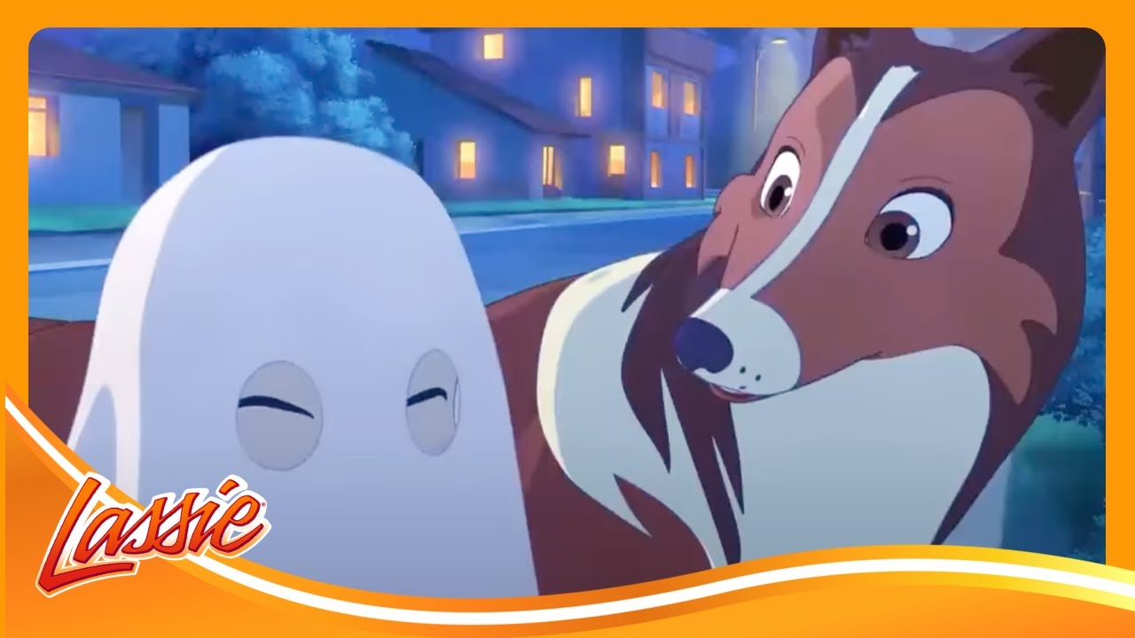Halloween Rescue! 🎃 The Lost Trick-or-Treater | The New Adventures of Lassie | Cartoons For Kids