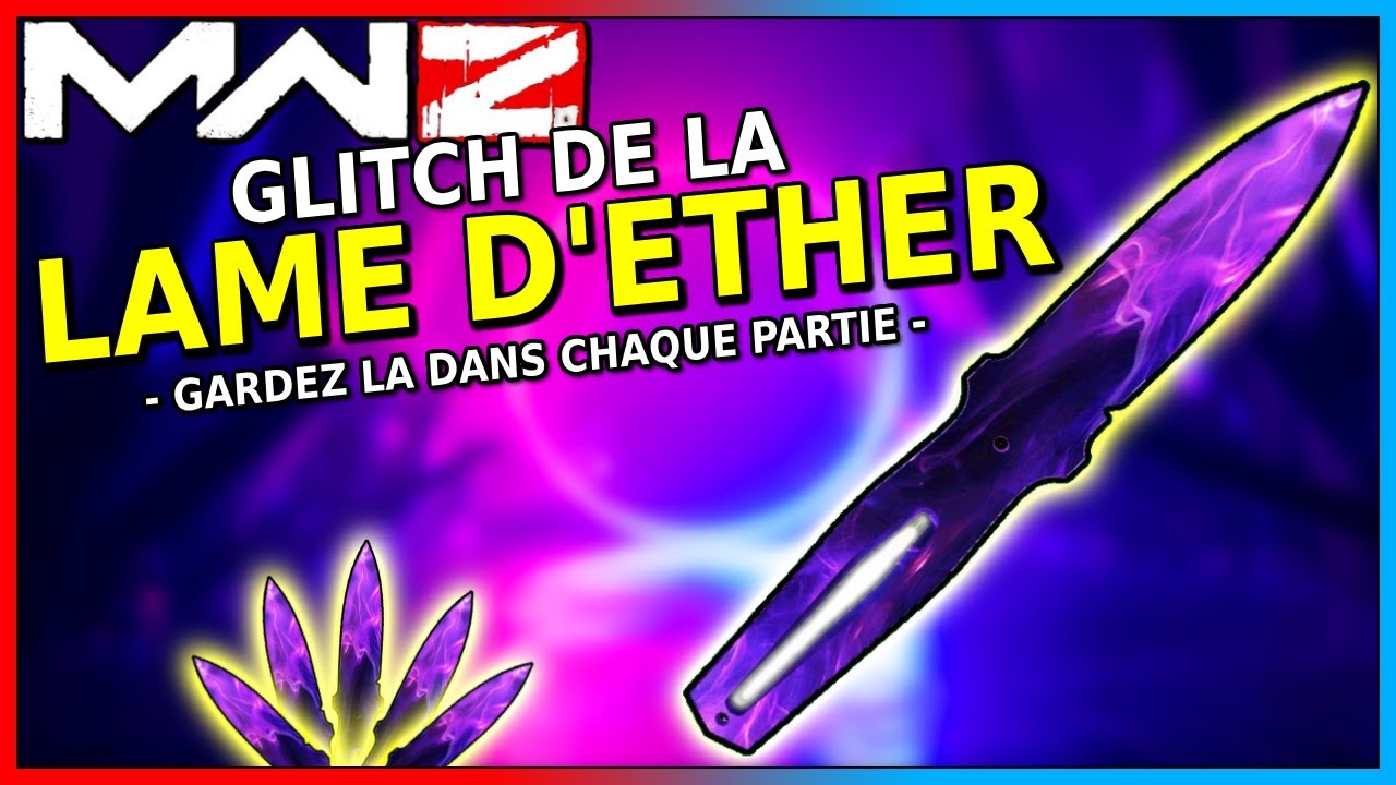 GROS GLITCH pour la LAME D'ÉTHER (Infini) - MW3 Zombies
