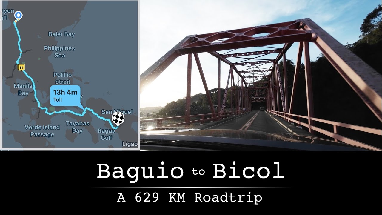 629 KM Road Trip From Baguio To Bicol | Nissan Navara