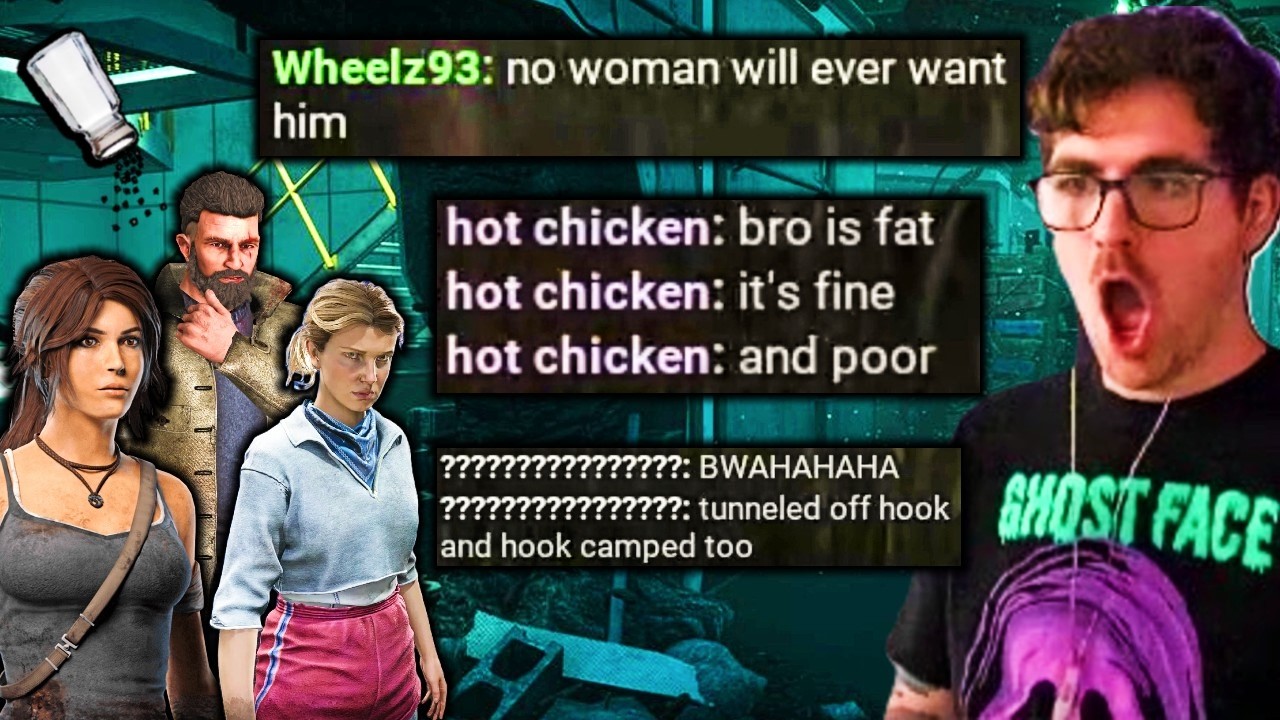 Toxic Survivors Call Me Fat And Poor... - Dead By Daylight