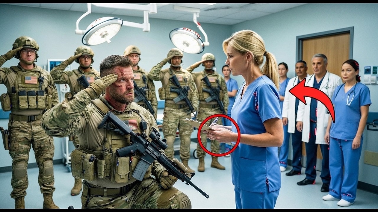 THE NURSE WRAPPED UP HER SHIFT — IMMEDIATELY NAVY SEALs ARRIVED AND ADDRESSED HER AS 'MA'AM'